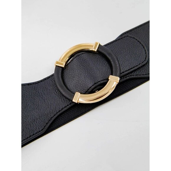 Women Shawl Wrap Poncho Ruana Cape Open Front Cardigan with Belt Black Sandstone - Picture 5 of 5